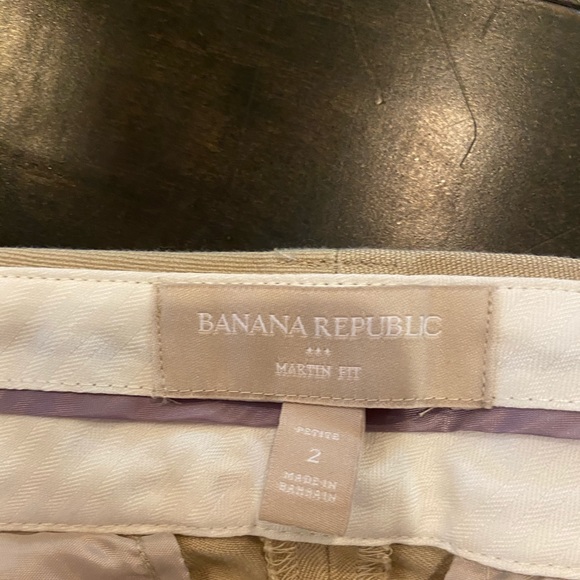 GOOD CONDITION! Banana Republic Martin fit trouser. PETITE! In tan! - Picture 2 of 5